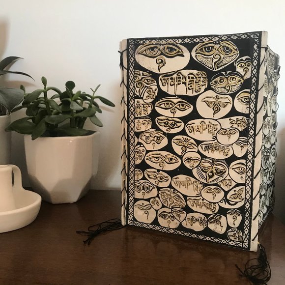 2/$50 // ๐ Boho Nepali Lamp / Lantern - Picture 1 of 5